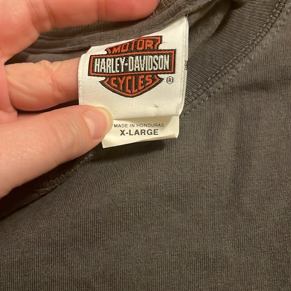 Men’s Harley Davidson Grey Nashville Guitar T-Shirt size XL - Picture 4 of 4